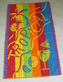 Jacquard Beach Towel